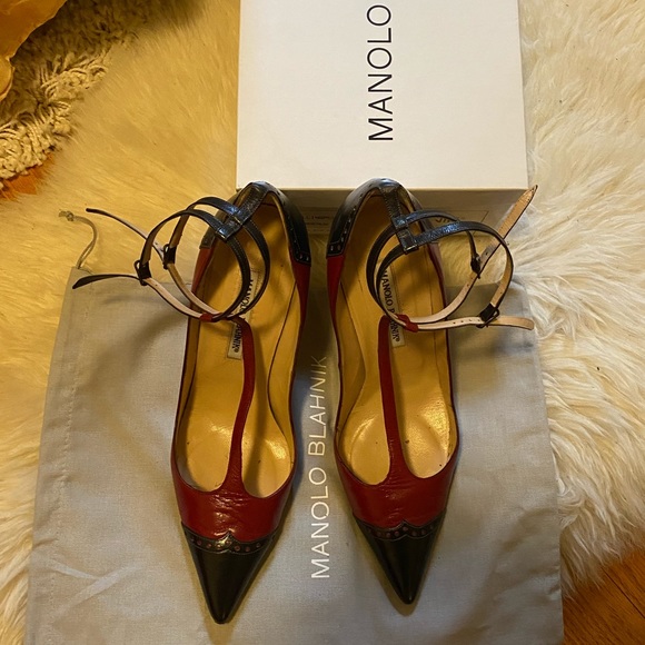 Manolo Blahnik Mallinspec Size 40.5 - Picture 3 of 7